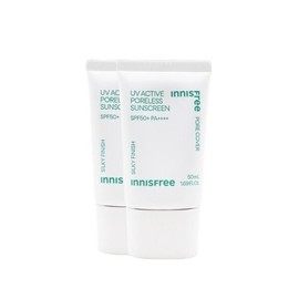 1+1 Innisfree UV Active Poreless Sunscreen 50ml / 1+1 이니스프리 유브이 액티브 포어리스 선스크린 50ml