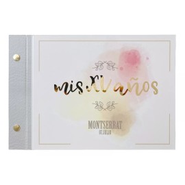La Scrapería Album De Xv Años Para Fotos Y Firmas
