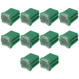 EMSea 10 Pieces 40A Car Square Fuse Compatible with Corolla Compatible with Tundra Compatible with Tacoma 90982-08294 9098208294 6E5Z-14526-CA