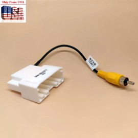 Unbranded For Dodge Car Factory OEM Camera Video Wire Harness RCA Plug Adapter Connector