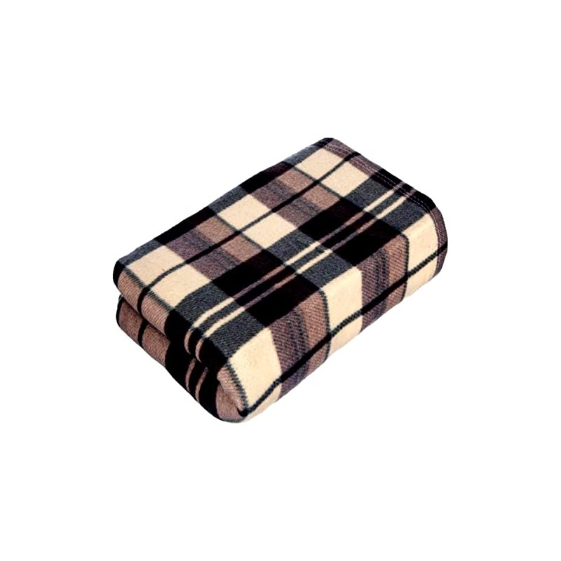 Cotton Arts SOFT FLEECE BLANKETS LARGE EXTRA WARM TARTAN SOFA