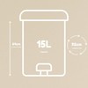 Extra Strong Pedal Bin Liners 15L Plastic Bags | Bin
