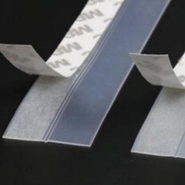 Door Gap Blocker Seal Strip 45mm (Set of 2) Model 01561WT 2ea