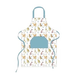 SiXsigma Sports Cotton Apron Baking Cooking Adult Women Pretty Cats Gifts Bakers Cute Novelty Kitchen Grill BBQ Aprons Large Pocket Birthday Christmas Apron Gift for Mum Wife Girlfriend Grandma