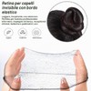 COYUN Retine per Capelli Chignon,40 Pezzi Retina per Capelli,con 50