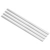 sourcing map Semicircle Shape Solid Acrylic Rod PMMA Extruded Rod