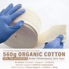 EVERLIT Organic Cotton Elasticated Tubular Bandage Latex-Free | Machine Washable