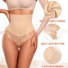 Werena Women Shapewear Tummy Control Thong Underwear High Waisted Body