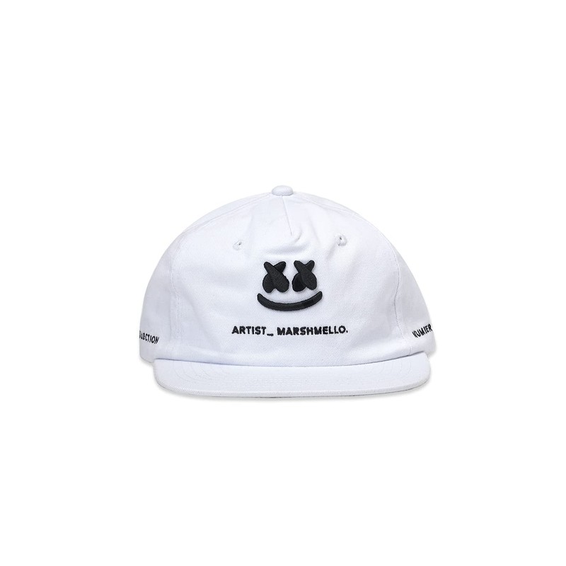 Marshmello - Mello Core Strapback - Adjustable, 5-Panel, Embroidered Smilr