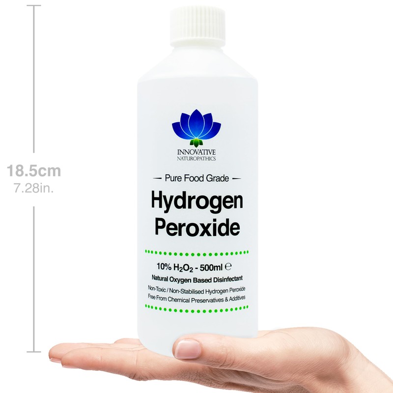 Innovative Naturopathics Food Grade Hydrogen Peroxide - Purest Grade 10%