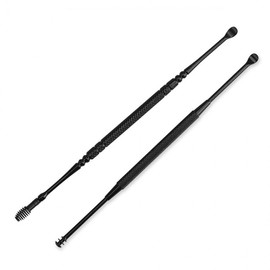 2 types of double-sided earpick set/stainless steel earwax removal Ear Pick 20ea