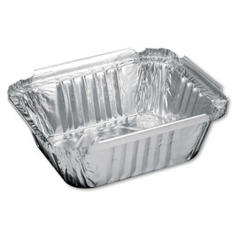 Handi-Foil of America Aluminum Oblong Container, 1 Pound