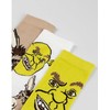 Shrek Donkey Unisex Knee Socks, Multicoloured, Set of 3 |