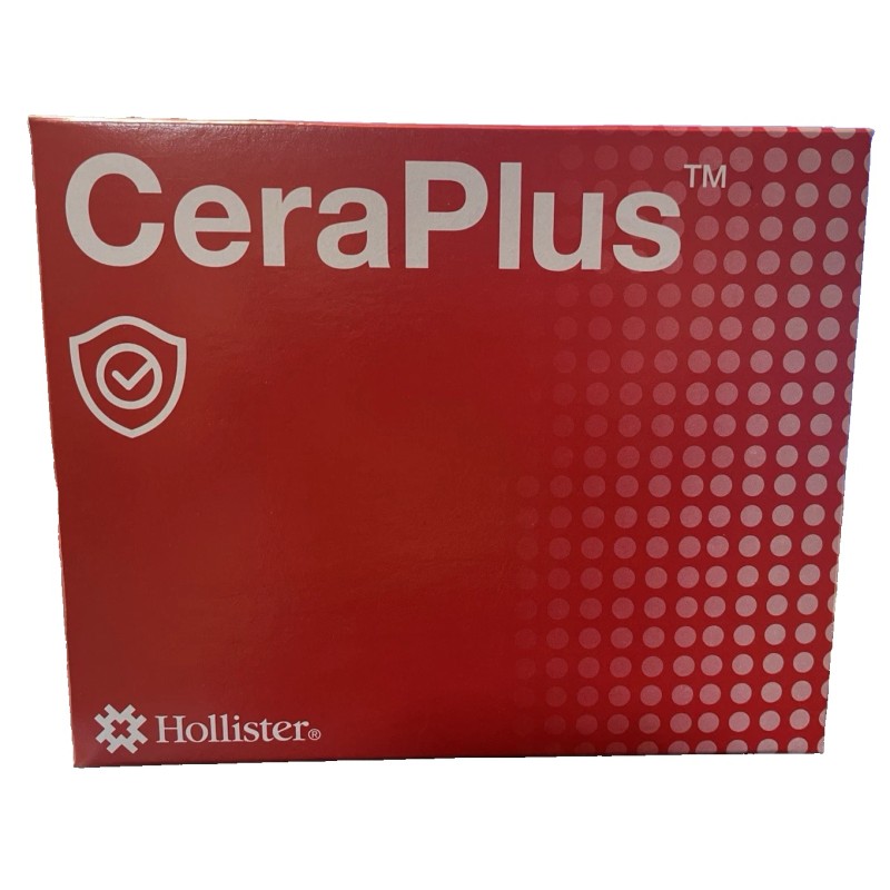 Hollister 11204 CeraPlus 2 Pc Ostomy Skin Barriers 5 Ct