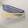 Pastel small items organizer basket iron basket multipurpose storage navy
