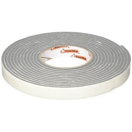Frost King Vinyl Foam Tape - Closed Cell - Moderate Compression, 3/4" W, 3/16" Thick, 17' L, Charcoal