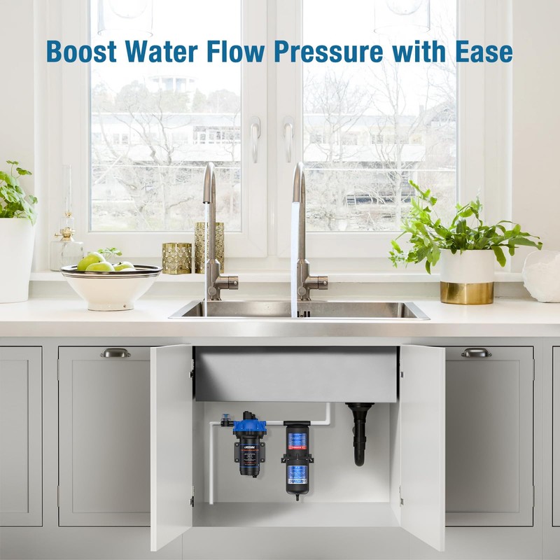 CRESTWAVE Pre-Pressurized Accumulator Tank 1L 125PSI for RV Water System,