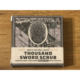DR. Squatch Dr Squatch Thousand Sword Scrub Game Of Thrones Limited Edition Bar Soap 5oz