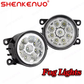 SHENKENUO Front Bumper Fog Light Driving Lamp Clear Lens Kit For Acura RDX 2010-2018