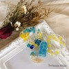 Princess-style Resin Filled Nail Parts with Tweezers Set of 35