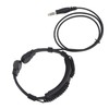 Throat Mic Headset,Air Acoustic Tube Earpiece Heavy Duty Universal,Military Grade