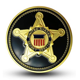 US Secret Service Challenge Coin Counter Assault Team Collectible Coin (Single Coin)