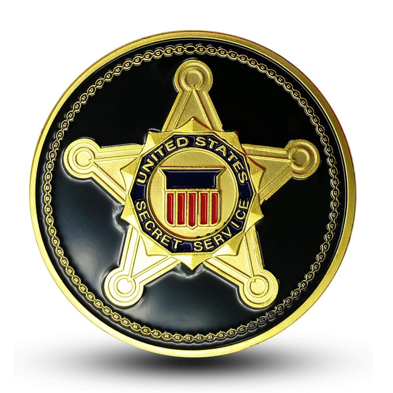US Secret Service Challenge Coin Counter Assault Team Collectible Coin