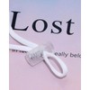 Tupalizy 21x11mm Clear Plastic Cord Locks Spring Stoppers Slider Clips