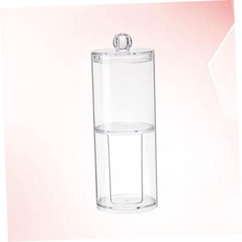 Ipetboom Cotton Swab Box Case Makeup Pads Holder Cotton Pad Organizer Reusable Makeup Remover Tidy Storage