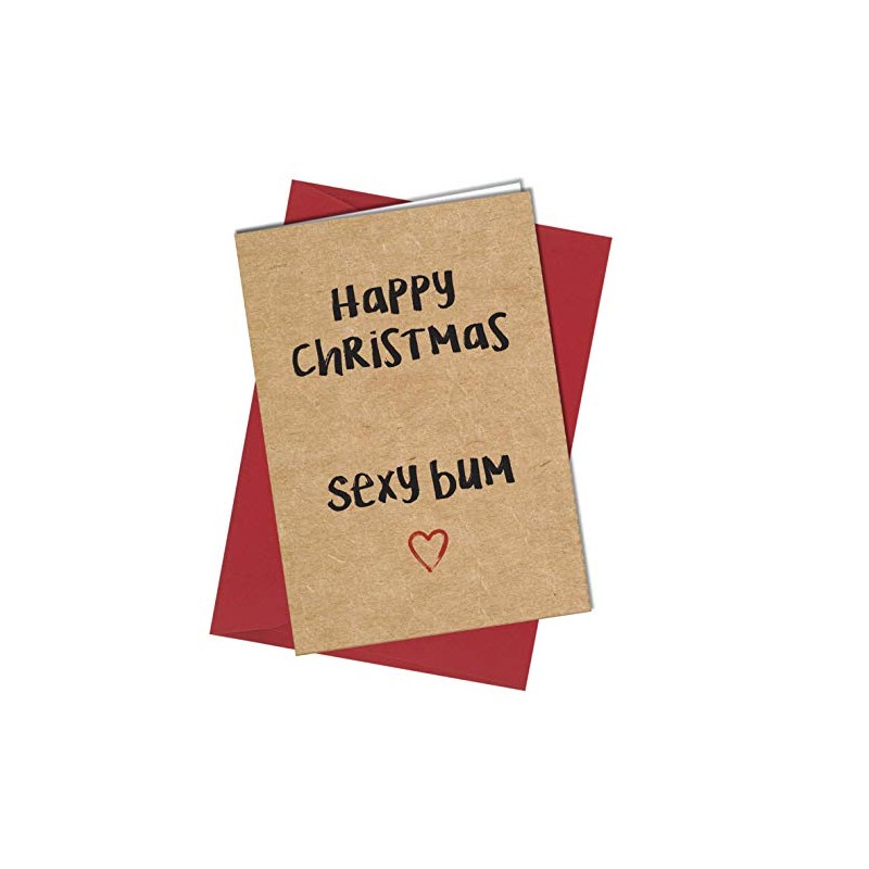 #846 Christmas Sexy Bum, Christmas Card