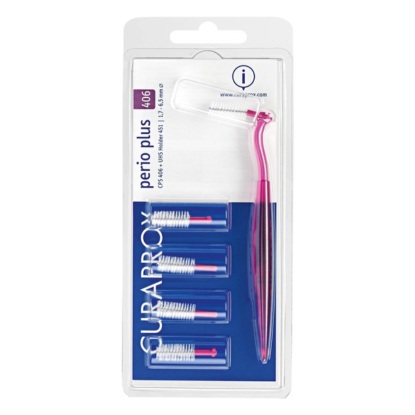 Curaden CPS 406 Perio Plus Interdental Brush with Replacement Heads