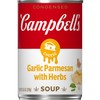 Campbell's Condensed Garlic Parmesan Cheese Soup With Herbs, 10.5 oz