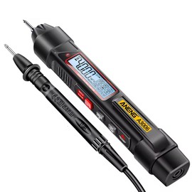 zmart ANENG A3006 Mini Pen Multimeter Digital Professional 4000 Count AC/DC Voltage Ohm Diode Capacitive Hz Meter Tool Pen Tester Digital Tester Voltmeter Resistor Conductive Capacitometer Frequency