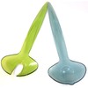 1a TUPPER Eleganzia C125 Salad Servers Set of 2 Clear