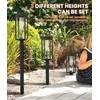ALFIOT Solar Pathway Lights Outdoor,4 Pack Bright Solar Lights Outdoor,IP65