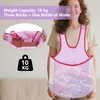 HAFRILY Portable Clothes Drying Apron Laundry Apron with Pouch Large