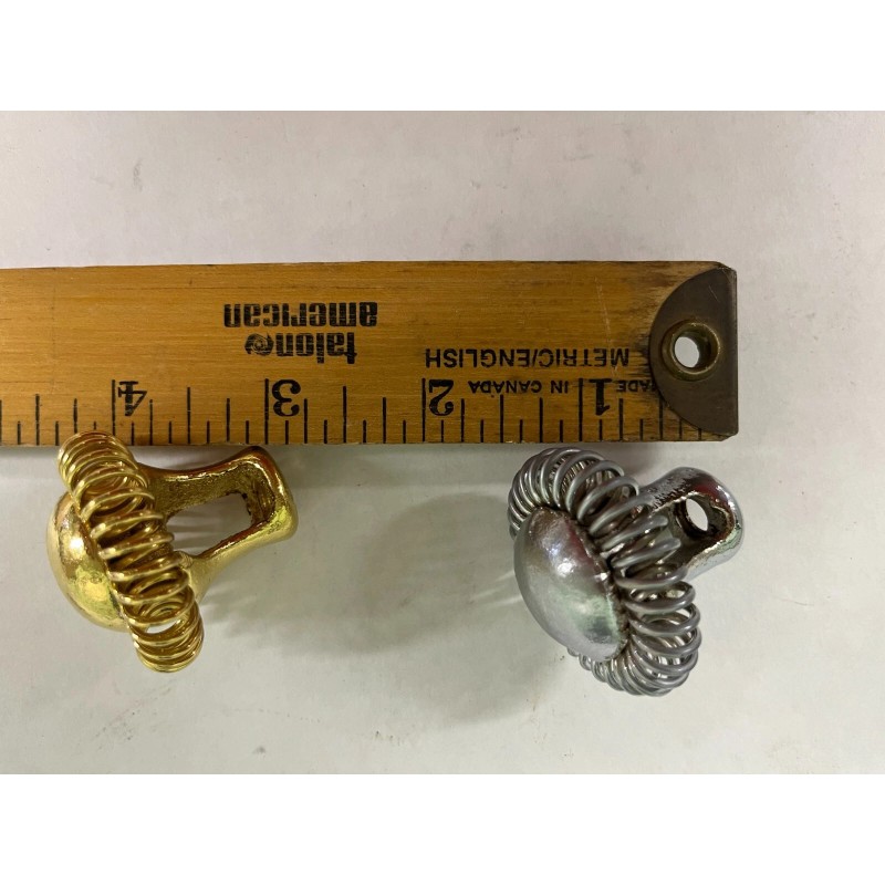 Hitzer Coal Stove Pewter Rosette Knob for Ash Pan door