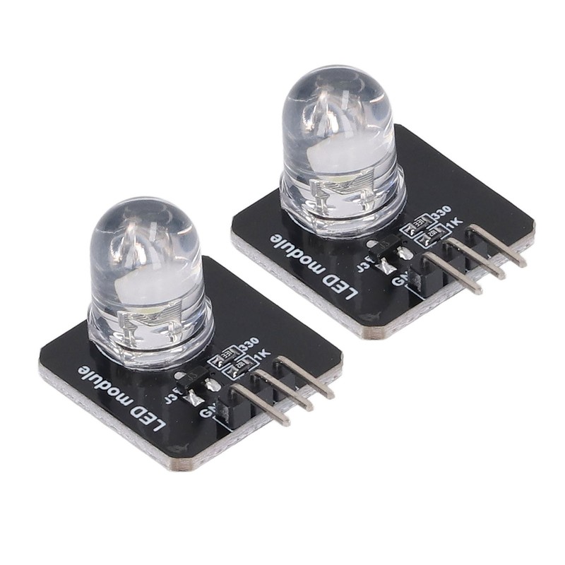 10Pcs LED Module 10mm 3.3V‑5V Decorative Light Board Chip Bulb