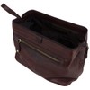 Rowallan of Scotland Mens Large Leather Wash Toiletries Bag -