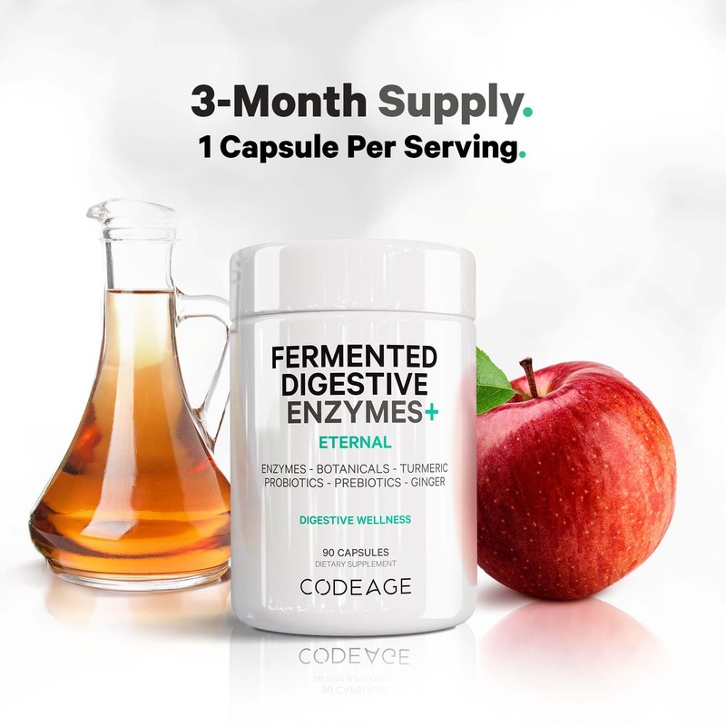 Codeage Codeage Fermented Digestive Enzymes Supplement 3-Month Supply - 14