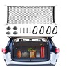 Cargo Net Stretchable，Car Exterior Accessories for SUV, Jeep, Trucks, Double-Layered