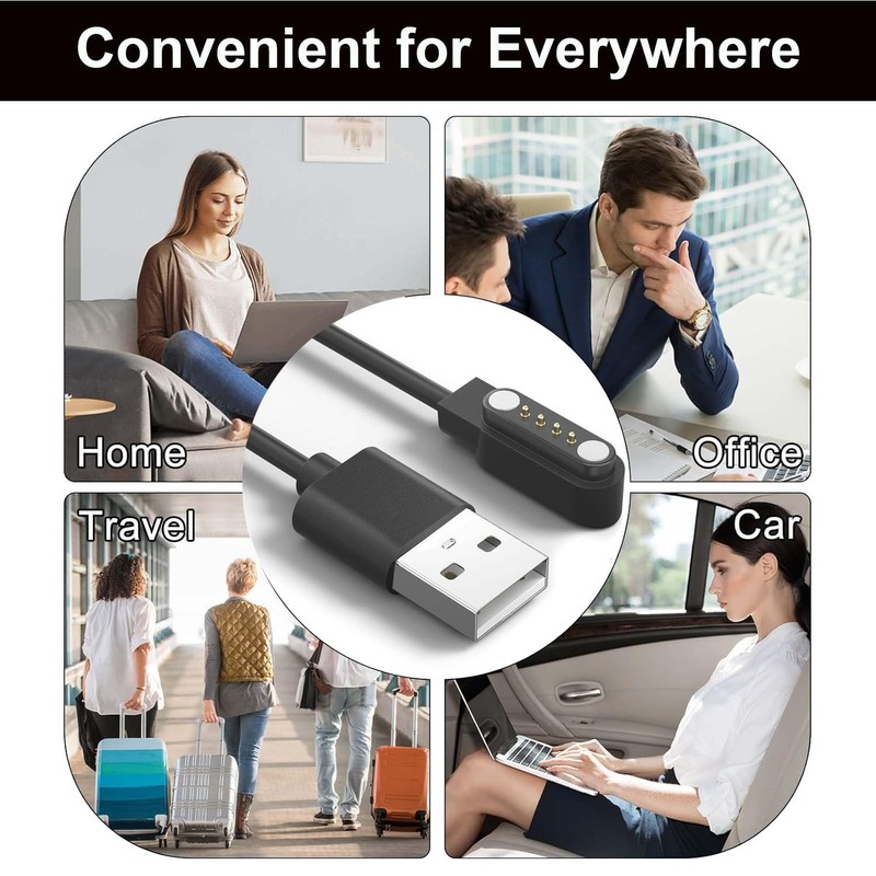 Xininyia 2-Pack 4pin Chargers for Dolwenqi S66, lumthou 4G Smart