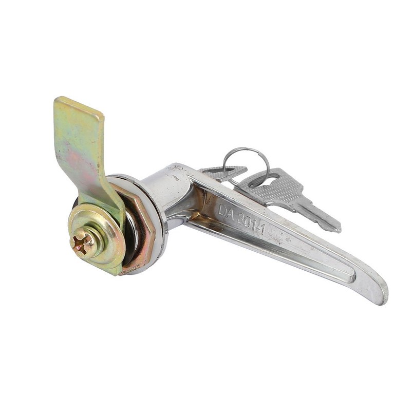 Sourcingmap Mailbox Cabinet Metal Keyed Security Handle Latch Cam Lock