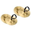 PATIKIL Finger Cymbals, 2 Pair Belly Dancing Finger with Zills