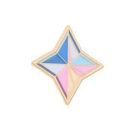 Genshin Impact Brooch Pins Primogem Pins Novelty Brooches Metal Pin Gift for Genshin Fans Jewelry Accessory for Bags Clothes Caps (Primogem)