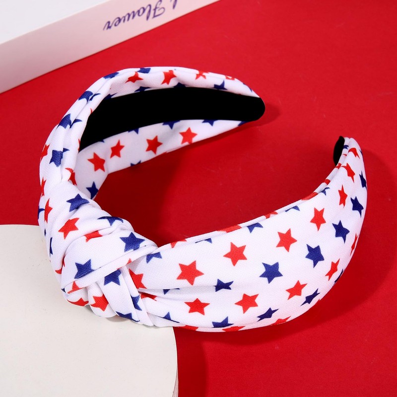 4th of July Headband Accessories Outfits for Women American Flag