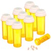 ElevateTech Empty Plastic Pill Bottles with Caps, Small Medicines Bottle