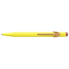 Caran d'Ache 849 Ballpoint Pen 'Claim Your Style' Edition 2 - Canary Yellow, multicoloured