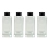 Simoutal Set of 4 Rectangle Glass Reed Diffuser Bottles, Empty