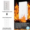 Jinvoo Smart Light Switch, Zigbee Light Switch, Compatible with Alexa